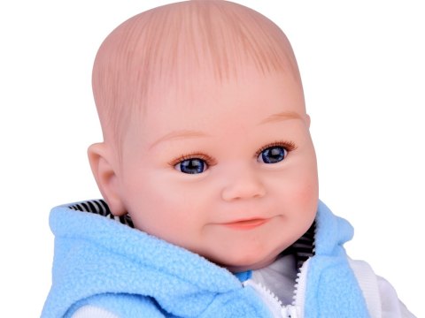 Realistyczna Lalka Chłopiec 50cm Uroczy bobas gaworzy śmieje sie ZA5357 Realistyczna Lalka Chłopiec 50cm Uroczy bobas gaworzy śmieje sie ZA5357