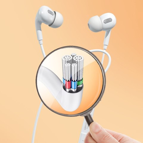 WEKOME YA11 - Słuchawki przewodowe HiFi jack 3,5 mm (Biały) WEKOME YA11 - Słuchawki przewodowe HiFi jack 3,5 mm (Biały)