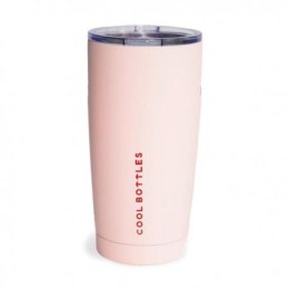 Cool bottles kubek termiczny 550 ml pastel pink