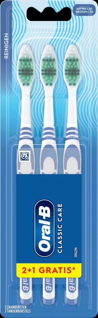 Oral-B Classic Care Szczoteczka do Zębów 3 szt.