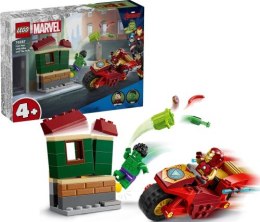 76287 - LEGO Super Heroes - Iron Man z motocyklem i Hulk