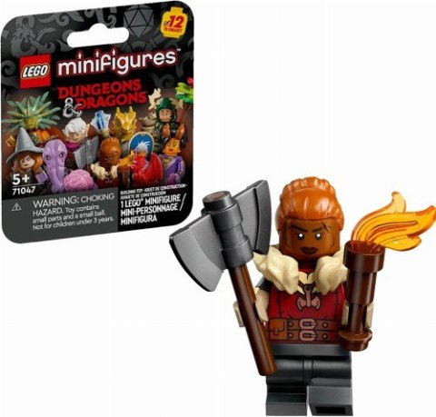 71047 - LEGO Minifigures - KRASNOLUDZKI BARBARZYŃCA - Dungeons & Dragons