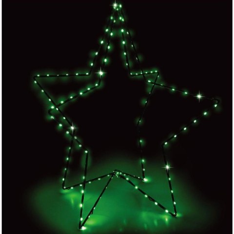 GWIAZDA 3D DEKORACYJNA WISZĄCA 120LED RGB 80CM GWIAZDA 3D DEKORACYJNA WISZĄCA 120LED RGB 80CM