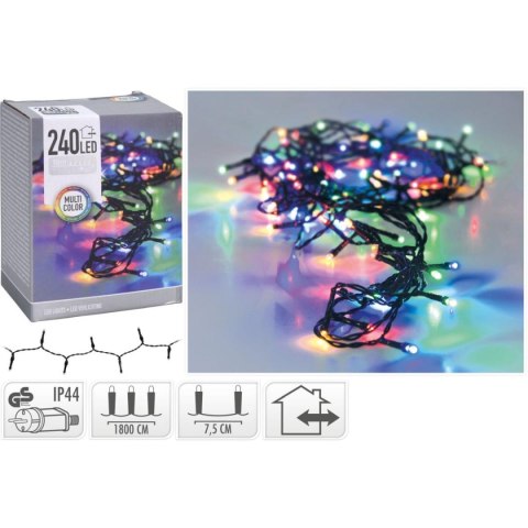LAMPKI CHOINKOWE ŁAŃCUCH ŚWIETLNY 240 LED MULTIKOLOR LAMPKI CHOINKOWE ŁAŃCUCH ŚWIETLNY 240 LED MULTIKOLOR