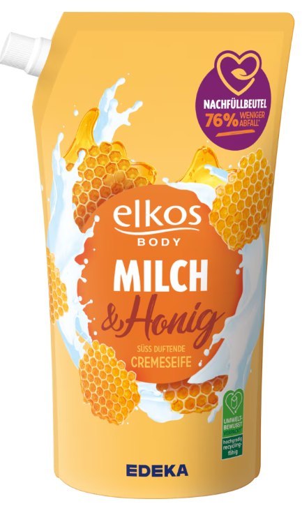 Elkos Milch & Honig Mydło w Płynie 1 l