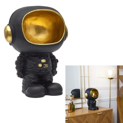 Figurka Astronauta z funkcją przechowywania czarna/złota Figurka Astronauta z funkcją przechowywania czarna/złota
