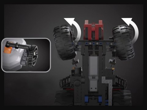 Duży Zestaw klocków 1675-ele 1:17 Traktor + pług Zdalnie sterowany ZA5251 Duży Zestaw klocków 1675-ele 1:17 Traktor + pług Zdalnie sterowany ZA5251