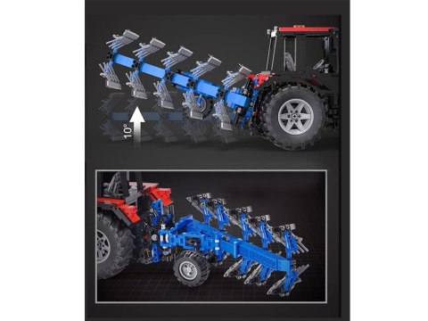 Duży Zestaw klocków 1675-ele 1:17 Traktor + pług Zdalnie sterowany ZA5251 Duży Zestaw klocków 1675-ele 1:17 Traktor + pług Zdalnie sterowany ZA5251