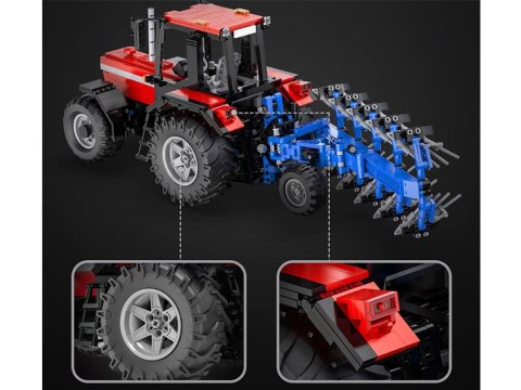 Duży Zestaw klocków 1675-ele 1:17 Traktor + pług Zdalnie sterowany ZA5251 Duży Zestaw klocków 1675-ele 1:17 Traktor + pług Zdalnie sterowany ZA5251