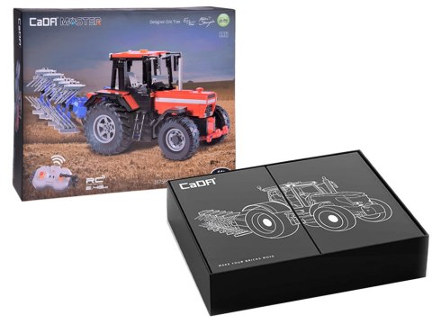 Duży Zestaw klocków 1675-ele 1:17 Traktor + pług Zdalnie sterowany ZA5251 Duży Zestaw klocków 1675-ele 1:17 Traktor + pług Zdalnie sterowany ZA5251