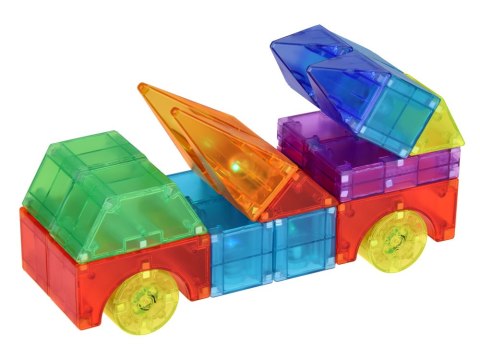 Klocki magnetyczne 3D Podświetlane klocki magnetyczne 64 ele ZA5240 Klocki magnetyczne 3D Podświetlane klocki magnetyczne 64 ele ZA5240