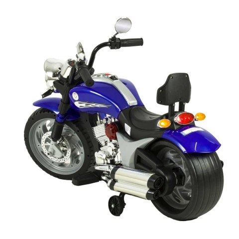 Motor na akumulatorChopper dla dzieci Trike światła muzyka MOTO-L-9-NIEBIESKI Motor na akumulatorChopper dla dzieci Trike światła muzyka MOTO-L-9-NIEBIESKI
