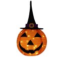 DYNIA DEKORACYJNA Z KAPELUSZEM 68CM HALLOWEEN 30LED