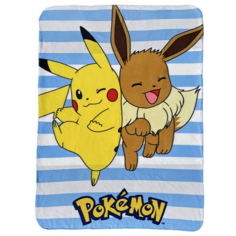 Koc polarowy 100x140 Pokemon