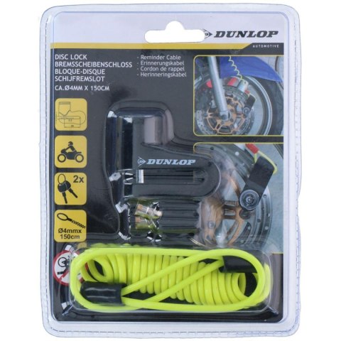 BLOKADA NA TARCZĘ HAMULCOWĄ Z LINKĄ PRZYPOMINAJĄCĄ DUNLOP BLACK BLOKADA NA TARCZĘ HAMULCOWĄ Z LINKĄ PRZYPOMINAJĄCĄ DUNLOP BLACK