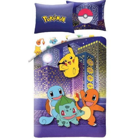 Pościel mikrofibra 140x200+1p70x90 Pokemon 681BL Pościel mikrofibra 140x200+1p70x90 Pokemon 681BL