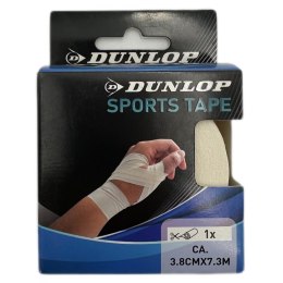 TAŚMA TEJP TAPE SPORTOWA KINESIOLOGICZNA 7,3Mx3,8CM DUNLOP BIAŁA