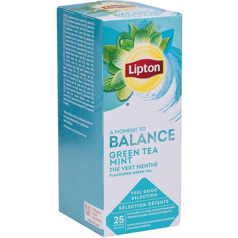 Herbata Lipton Balance Green Tea Mint (25)