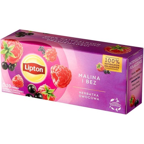 Herbata Lipton Malina i bez (20) Herbata Lipton Malina i bez (20)