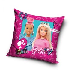 Poszewka dekoracyjna 40x40 Barbie różowa C24