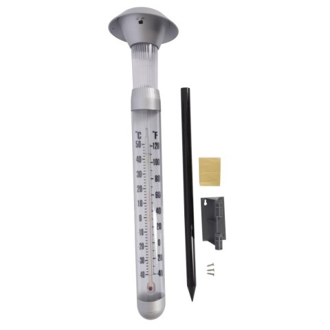 TERMOMETR SOLARNY Z OSWIETLENIEM LED wys 97CM GRUNDIG TERMOMETR SOLARNY Z OSWIETLENIEM LED wys 97CM GRUNDIG