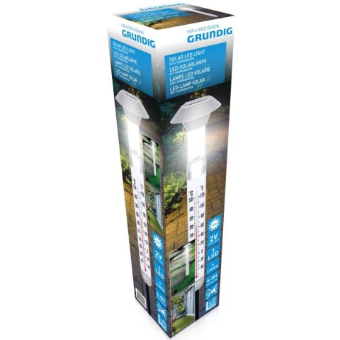 TERMOMETR SOLARNY Z OSWIETLENIEM LED wys 97CM GRUNDIG TERMOMETR SOLARNY Z OSWIETLENIEM LED wys 97CM GRUNDIG