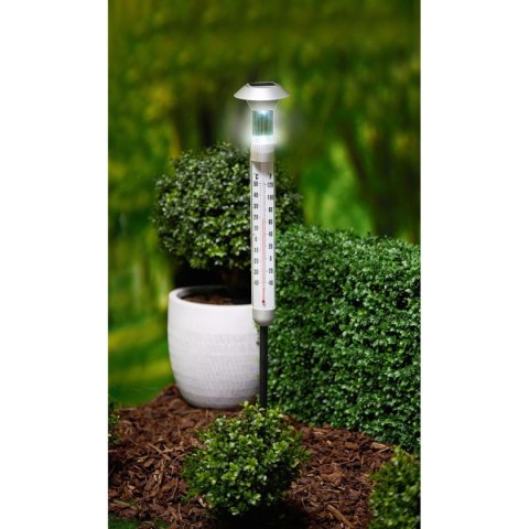 TERMOMETR SOLARNY Z OSWIETLENIEM LED wys 97CM GRUNDIG TERMOMETR SOLARNY Z OSWIETLENIEM LED wys 97CM GRUNDIG