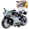 Diecast model Motocykl z naciągiem zabawka ZA3933