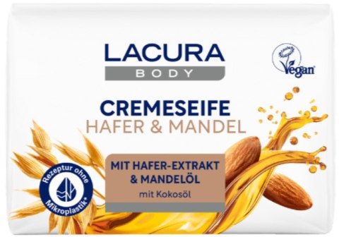 Lacura Hafer & Mandelöl Mydło w Kostce 150 g