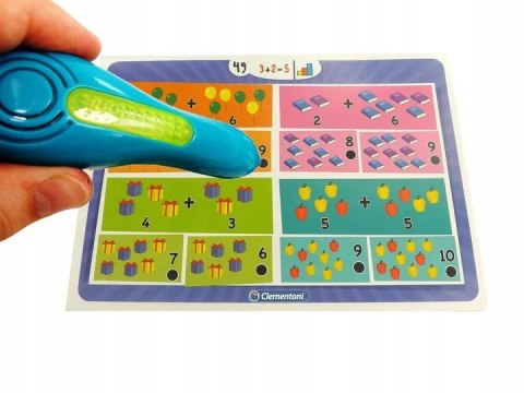 Clementoni pióro 1000 pytan 3-6 przedszkolaka 50653 Clementoni pióro 1000 pytan 3-6 przedszkolaka 50653