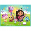 Puzzle Trefl Koci domek Gabi Puzzle 10w1 329 el. W świecie Gabi 96003