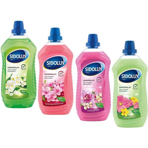 Płyn uniwersalny Sidolux 1L Konwalia, KONWALIA Płyn uniwersalny Sidolux 1L Konwalia, KONWALIA