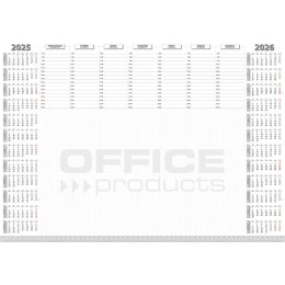 Biuwar na biurko Office Products 594x420mm 2025/2026