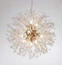 Lampa wisząca "dmuchawiec" Żyrandol Gold Glamour 12 50cm Vildevik 11486