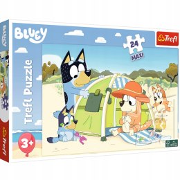 Puzzle Bluey 24 el. Wspaniały dzień Bluey Trefl 14357