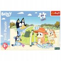 Puzzle Bluey 24 el. Wspaniały dzień Bluey Trefl 14357