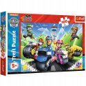 Puzzle Psi Patrol 100el. 100 elementów Ekipa Na Motorach Trefl 16430