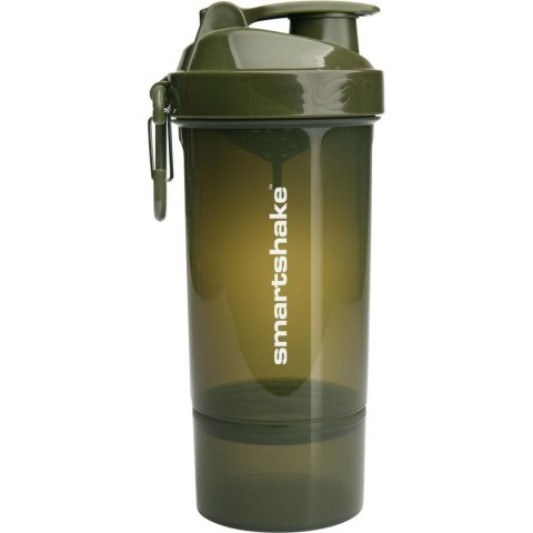 BIDON FITNESS SMARTSHAKE O2GO 800ML ARMY GREEN PURE 2 IMPROVE BIDON FITNESS SMARTSHAKE O2GO 800ML ARMY GREEN PURE 2 IMPROVE