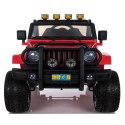 MEGA JEEP 4X4 Z REDUKTOREM NAPĘDU EXCLUSIVE 24 V, 480 WAT, WOLNY START,MIĘKKIE KOŁA /WXE1688-24V