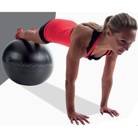 PIŁKA DO ĆWICZEŃ FITNESS 75CM CZARNA PURE 2 IMPROVE PIŁKA DO ĆWICZEŃ FITNESS 75CM CZARNA PURE 2 IMPROVE