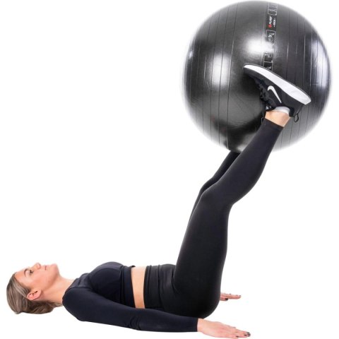 PIŁKA DO ĆWICZEŃ FITNESS 75CM CZARNA PURE 2 IMPROVE PIŁKA DO ĆWICZEŃ FITNESS 75CM CZARNA PURE 2 IMPROVE
