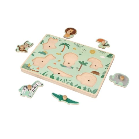 Puzzle dźwiękowe - Safari Puzzle dźwiękowe - Safari