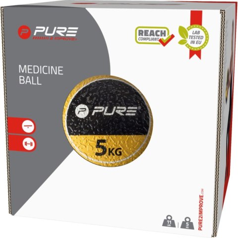 MEDICINE BALL 5KG PURE 2 IMPROVE MEDICINE BALL 5KG PURE 2 IMPROVE