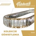 Klasyczny Żyrandol ZŁOTY RING 100 osadzony pięknymi kryształami K9 Ø100CM 22710