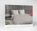 Pościel bawełniana 140x200 beżowa ciemna kremowa geometria 5251 B Bawełna 48