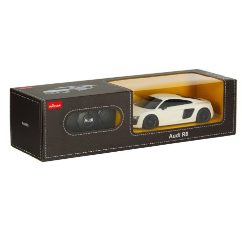 Samochód zdalnie sterowany Rastar 72300 AUDI R8 2015 1:24 biały Samochód zdalnie sterowany Rastar 72300 AUDI R8 2015 1:24 biały