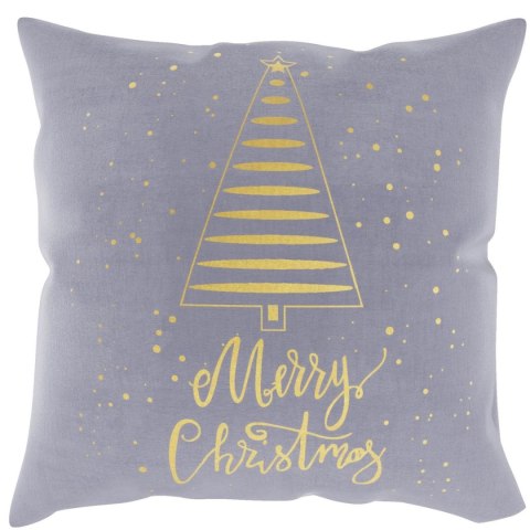 Poszewka świąteczna 45x45 Tree stalowa choinka Merry Christmas BN23 Poszewka świąteczna 45x45 Tree stalowa choinka Merry Christmas BN23