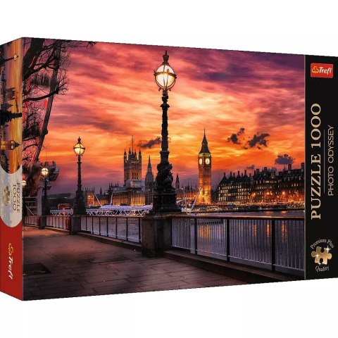 Puzzle Premium Plus Quality 1000 el. Photo Odyssey: Big Ben, Londyn 10827