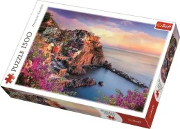 Puzzle Widok na miasteczko Manarola Włochy 1500 elementów Trefl 26137