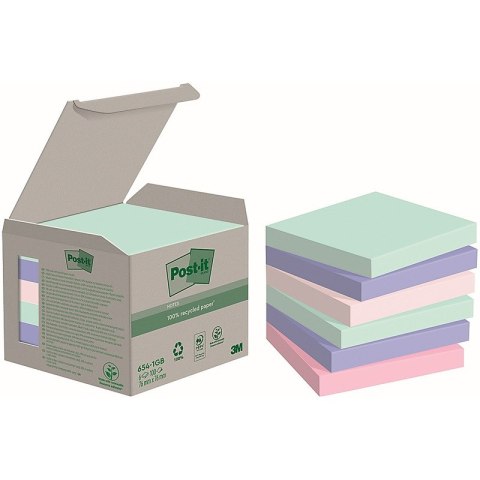 Karteczki Post-it 76x76mm (654-1GB) 3 kolory (6x100) Karteczki Post-it 76x76mm (654-1GB) 3 kolory (6x100)
